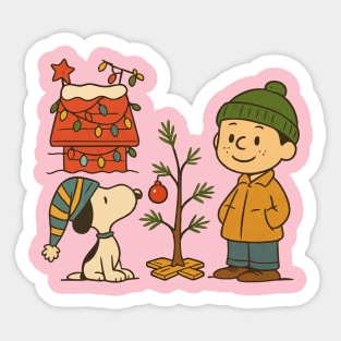 Simple Christmas Tree Moments Sticker